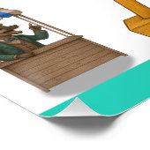 Riesenrad Dingaling Bros Poster (Ecke)