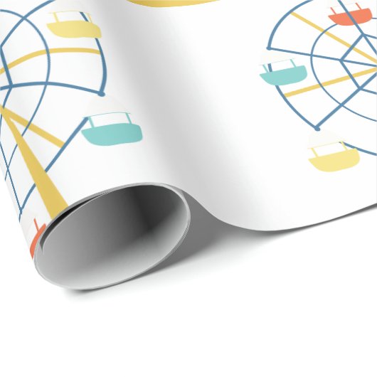 Riesenrad Geschenkpapier (Rolleneckpunkt)