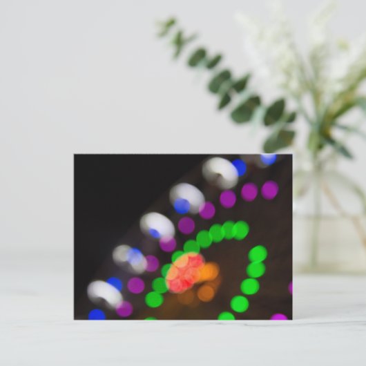 RIESENRAD HAAGER HERBSTFEST UNSCHARF POSTKARTE (Stehend Vorderseite)