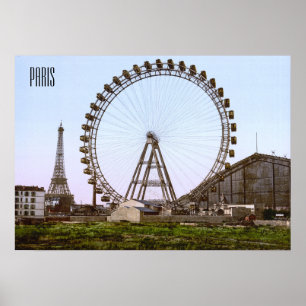 Riesenrad in Paris (1900) Poster