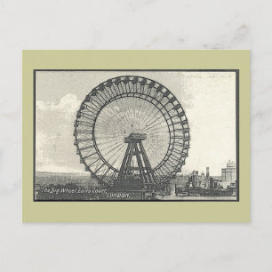 Riesenrad LONDON Postkarte