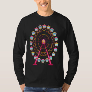 Riesenrad Männer Frauen Kinder T-Shirt