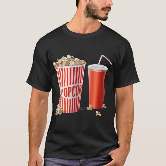 Riesenrad mit Skyline im Hintergrund. T-Shirt (Vorderseite)