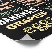 Riesenrad Palms tropisches Musikfestival Poster (Ecke)