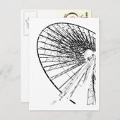 Riesenrad Postkarte (Vorne/Hinten)