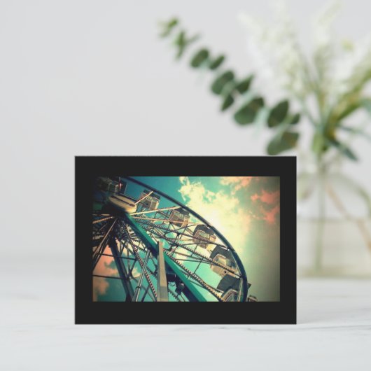 Riesenrad Postkarte (Stehend Vorderseite)