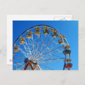 Riesenrad Postkarte (Vorne/Hinten)
