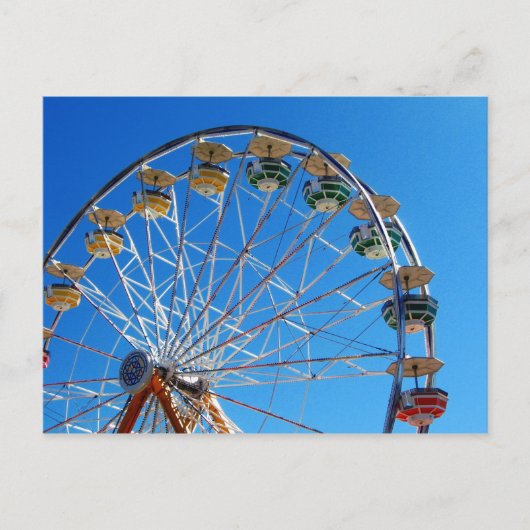 Riesenrad Postkarte (Vorderseite)