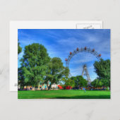 Riesenrad Postkarte (Vorne/Hinten)