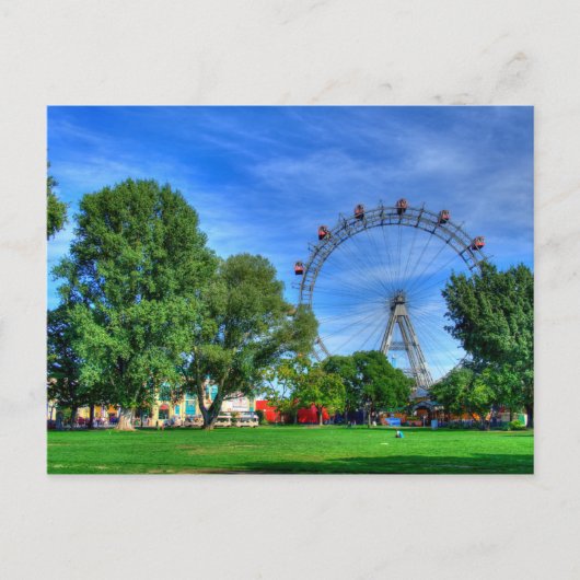 Riesenrad Postkarte (Vorderseite)