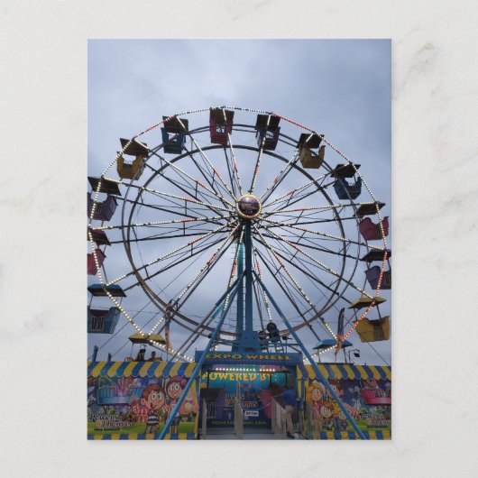 Riesenrad Postkarte (Vorderseite)