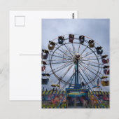Riesenrad Postkarte (Vorne/Hinten)
