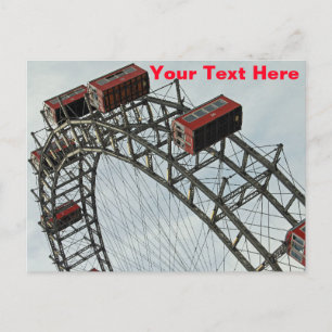 Riesenrad Prater, Wien, Österreich Postkarte