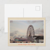 Riesenrad Seaside Heights Postkarte (Vorne/Hinten)