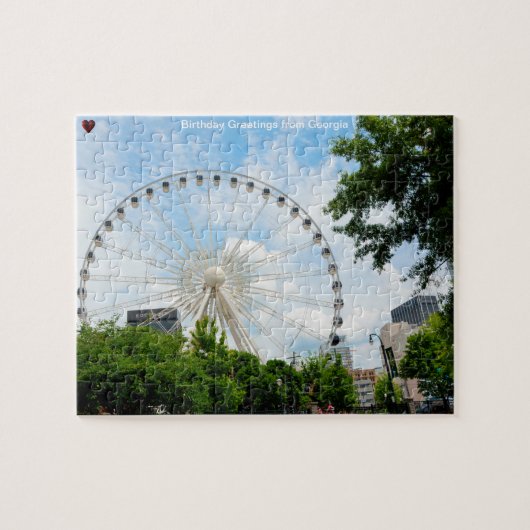 Riesenrad Sky View Georgia Puzzle (Horizontal)