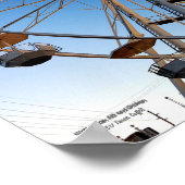 Riesenrad Staat Parco Civico-Ciani Foto Poster (Ecke)