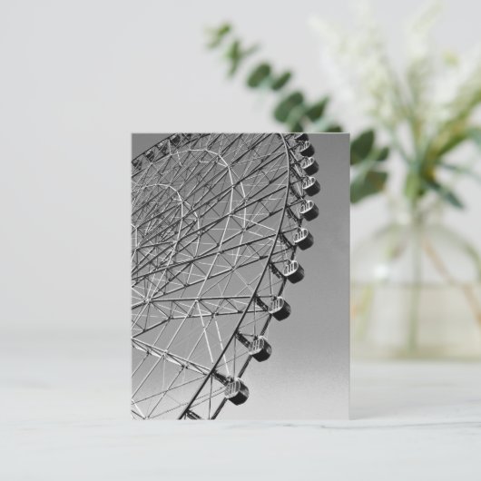 Riesenrad: Tokio Postkarte (Stehend Vorderseite)