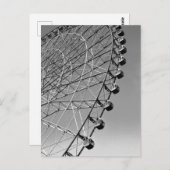Riesenrad: Tokio Postkarte (Vorne/Hinten)