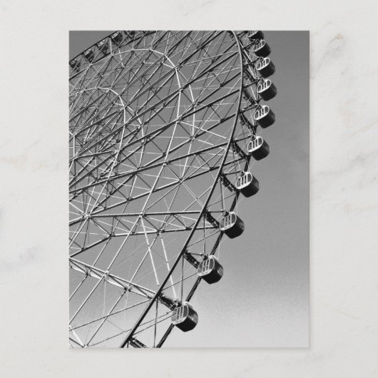 Riesenrad: Tokio Postkarte (Vorderseite)