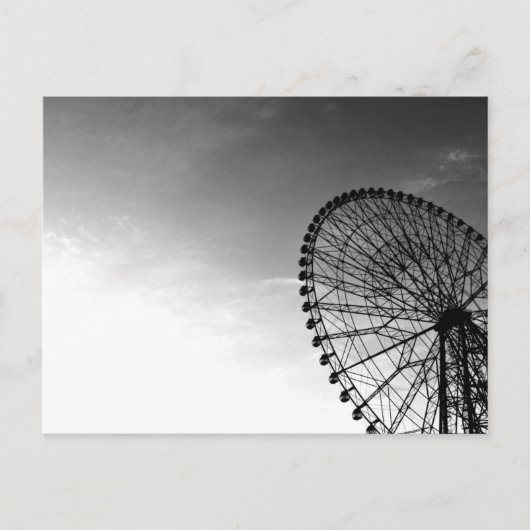 Riesenrad: Tokio Postkarte (Vorderseite)