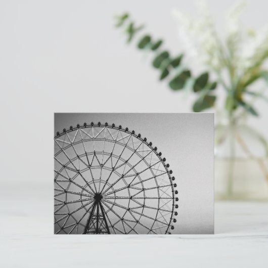 Riesenrad: Tokio Postkarte (Stehend Vorderseite)