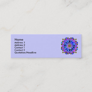 Riesenrad-Visitenkarten Mini Visitenkarte