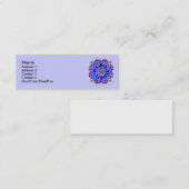 Riesenrad-Visitenkarten Mini Visitenkarte (Vorne/Hinten)