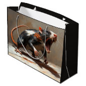 Riesenratte große geschenktüte (Rückseite Schrägansicht)