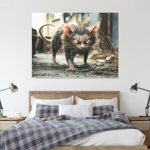 Riesenratte leinwanddruck