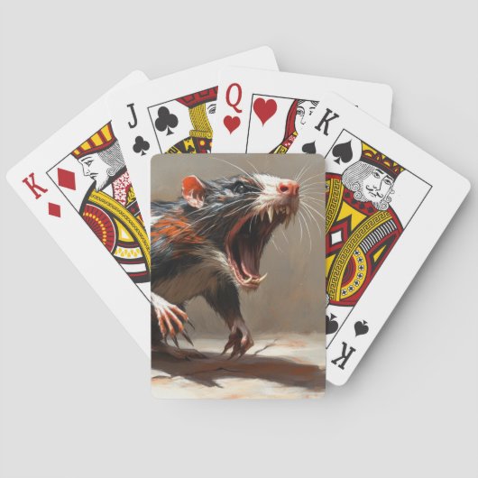 Riesenratte spielkarten (Rückseite)