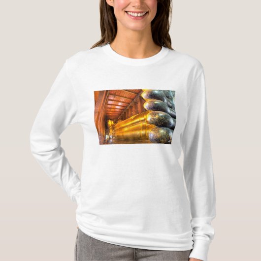 Riesenreklamation Buddha im Tempel, Wat Pho, T-Shirt (Vorderseite)