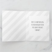 Riesenrosa Donut Koch | Cook Vielen Dank Dankeskarte (Innenseite)