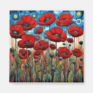 Riesenroter Poppies 2 Magnet