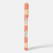 Riesenrücken-Punkte - Sherbet-Orange Case-Mate iPhone Hülle (Rückseite / Rechts)