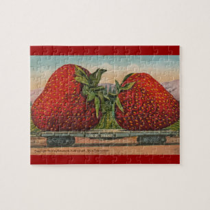 Riesens Erdbeeren Antiquität Früchte Spaß Puzzle
