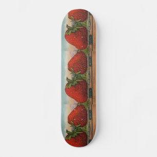 Riesens Erdbeeren Antiquität Früchte Spaß Skateboard