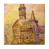 Riesensandburg Fliese (Vorderseite)