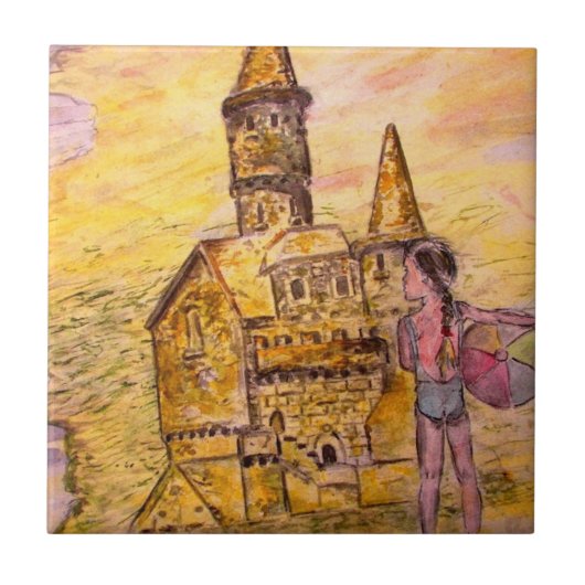 Riesensandburg Fliese (Vorderseite)