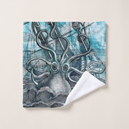 Riesenschild Badhandtuch Set (Waschlappen)