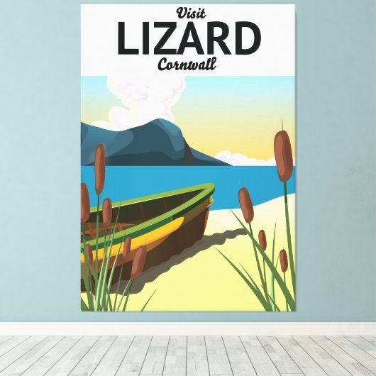 Riesenschild Leinwanddruck (Insitu (Holzboden))