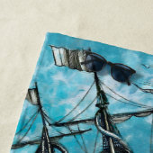 Riesenschild Strandtuch (Beispiel)