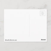 Riesenschnauzer Autofahren - Baum oben Postkarte (Rückseite)