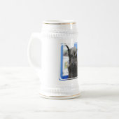 Riesenschnauzer-Bier Stein Bierglas (Vorderseite Links)