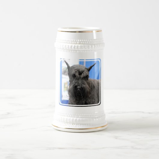 Riesenschnauzer-Bier Stein Bierglas (Mittel)