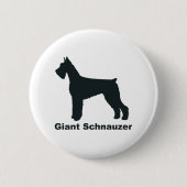 Riesenschnauzer Button (Vorderseite)