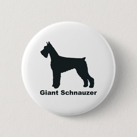 Riesenschnauzer Button (Vorderseite)