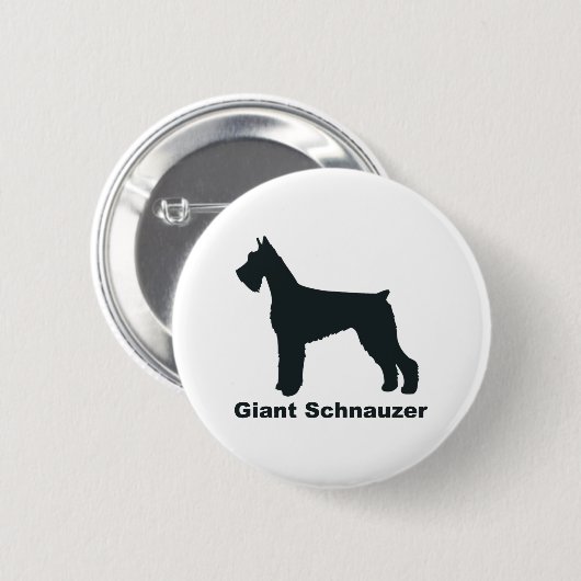 Riesenschnauzer Button (Vorne & Hinten)