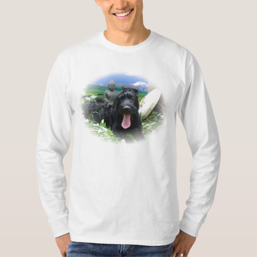 Riesenschnauzer erreicht Nirwana T-Shirt (Vorderseite)