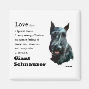 Riesenschnauzer-Geschenke Magnet