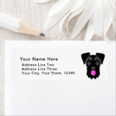 Riesenschnauzer Niedlicher Cartoon Zeichnend (Insitu)